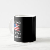 Us Flag Constitution Of The Usa Needs To Be Reread Kaffeetasse (Vorderseite Links)