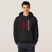 Us Flag Elevator Mechanic Hoodie (Vorne ganz)