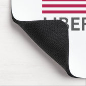 US Flag Freedty™ Mouse Pad Mousepad (Ecke)