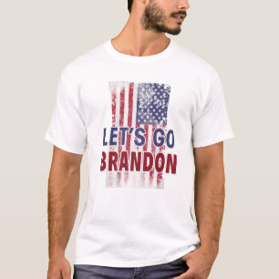 US-Flag Funny Conservative Pro Trump Lass uns Bran T-Shirt