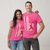 Us Flag Karate T-Shirt (Unisex)