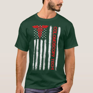 US-Flag-Koloskopie-Technologie T-Shirt