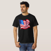 US Flag Mens T - Shirt (Vorne ganz)