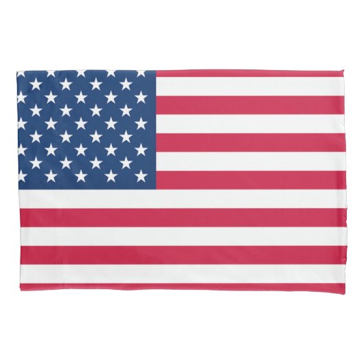 US Flag Pillow Case - Patriotic Kissenbezug (Vorderseite)
