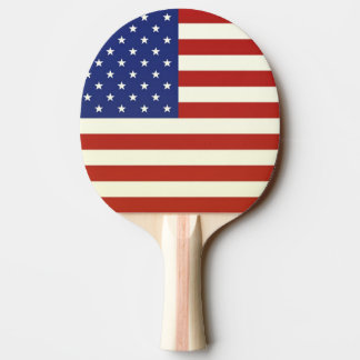 US FLAG Ping Pong Paddle Tischtennis Schläger