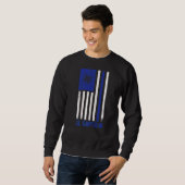 Us Flag Sailing El Captain Sweatshirt (Vorne ganz)