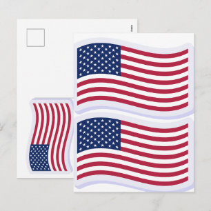 US-Flag-T-Shirts – USA Grafik T-Shirts für immer Feiertagspostkarte