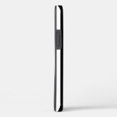 US Flag Thin Red Line Symbolic auf einer Case-Mate iPhone Hülle (Rückseite / Rechts)