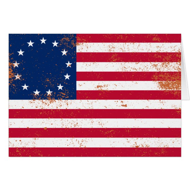 US-Flagge 1776 (Vorderseite (Horizontal))