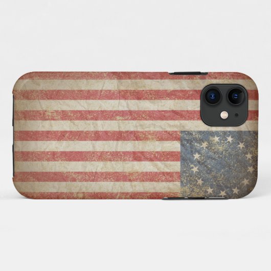US-Flagge 1776 Case-Mate iPhone Hülle (Rückseite (Horizontal))
