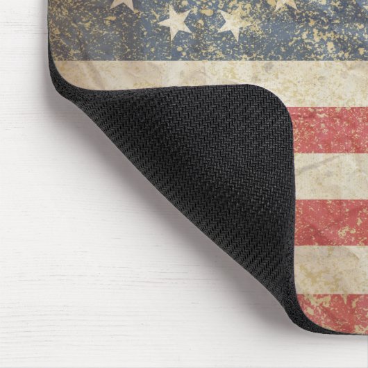 US-Flagge 1776 Mousepad (Ecke)