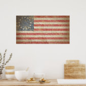 US-Flagge 1776 Poster (Küche)