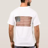 US-Flagge 1776 T-Shirt (Rückseite)