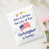 US Flagge 1. Geburtstag Geschenktütchen (Versiegelt)