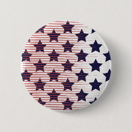 US Flagge 4. Juli Amerika Button