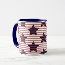 US Flagge 4. Juli Amerika Chic Tasse