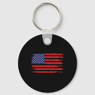 US-Flagge 4. Juli Amerikanische Flagge Vereinigte Schlüsselanhänger