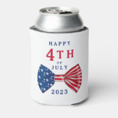US Flagge 4. Juli Dosenkühler (Kanne Rückseite)
