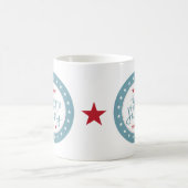 US Flagge 4. Juli Kaffee Tasse (Mittel)