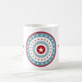 US Flagge 4. Juli Kaffee Tasse (Mittel)
