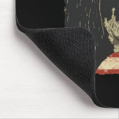 US-Flagge 4. Juli Männer Frauen Mousepad (Ecke)