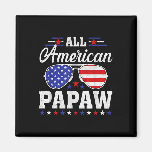 US-Flagge 4. Juli Matching Family Alle Amerikaner Magnet