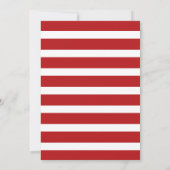 US Flagge 4. Juli Party Einladung (Rückseite)