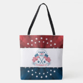 US Flagge 4. Juli Tote Bag Tasche (Vorderseite)
