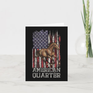 US-Flagge American Quarter Horse Lover1 Karte