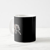 US-Flagge American Quarter Lover Kaffeetasse (Vorderseite Links)