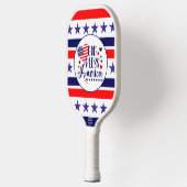 US Flagge Amerika Pickleball Schläger (Links)