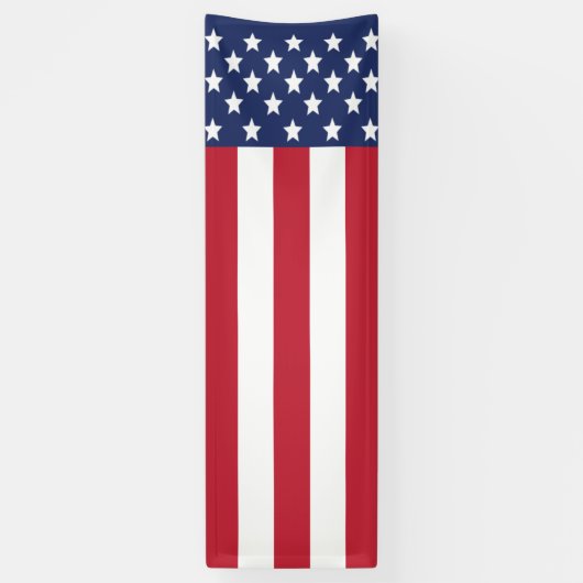 US Flagge - Amerikanische Flagge Banner (Vertikal)