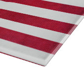 US Flagge-Amerikanische Flagge von Shirley Taylor Schneidebrett (Ecke)