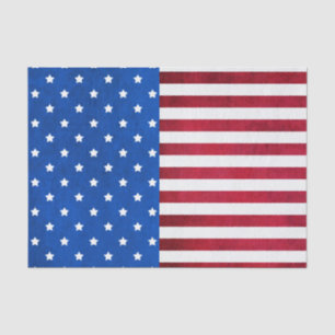 US Flagge-Amerikanische Flagge von Shirley Taylor Seidenpapier