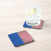 US Flagge-Amerikanische Flagge von Shirley Taylor Untersetzer (Rechte Seite)