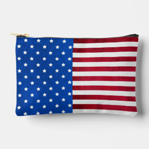 US Flagge-amerikanische Flagge von Shirley Taylor Zubehörtasche