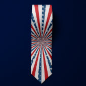 US Flagge amerikanisches Flaggenmuster Krawatte