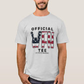 US Flagge arbeiten von Zuhause Offiziell T-Shirt (Vorderseite)