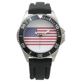 US FLAGGE ARMBANDUHR