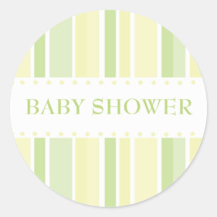 US Flagge-Aufkleber (gelbgrün) Runder Aufkleber