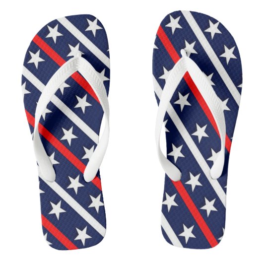 US Flagge Badesandalen (Fußbett)