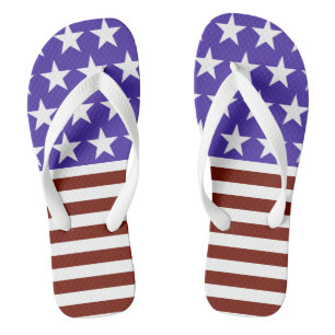 US Flagge Badesandalen
