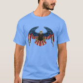US Flagge - Bald-Adler T-Shirt (Vorderseite)