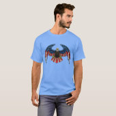 US Flagge - Bald-Adler T-Shirt (Vorne ganz)