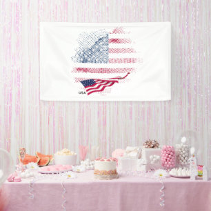 US-Flagge Banner