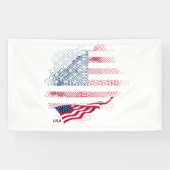 US-Flagge Banner (Horizontal)