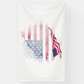 US-Flagge Banner (Vertikal)