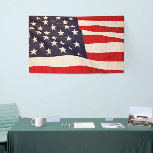 US-Flagge Banner (Messeveranstaltung)