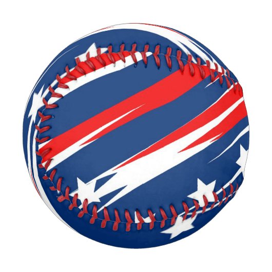US Flagge Baseball (Vorderseite Links)