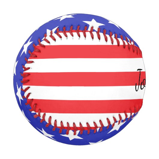 US Flagge Baseball (Vorderseite Links)